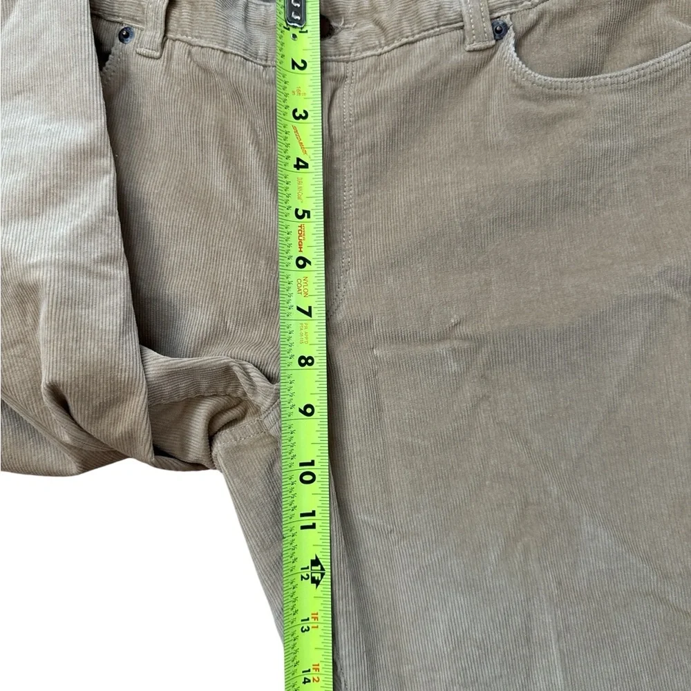 L.L. Bean Women’s Corduroy Pant’s Tan Color Size 10 PET Favorite Fit Casual - Picture 6 of 9